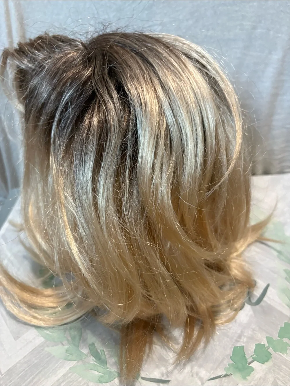 Blonde Layered Women’s Hair Topper - Stylish Rooted Blonde